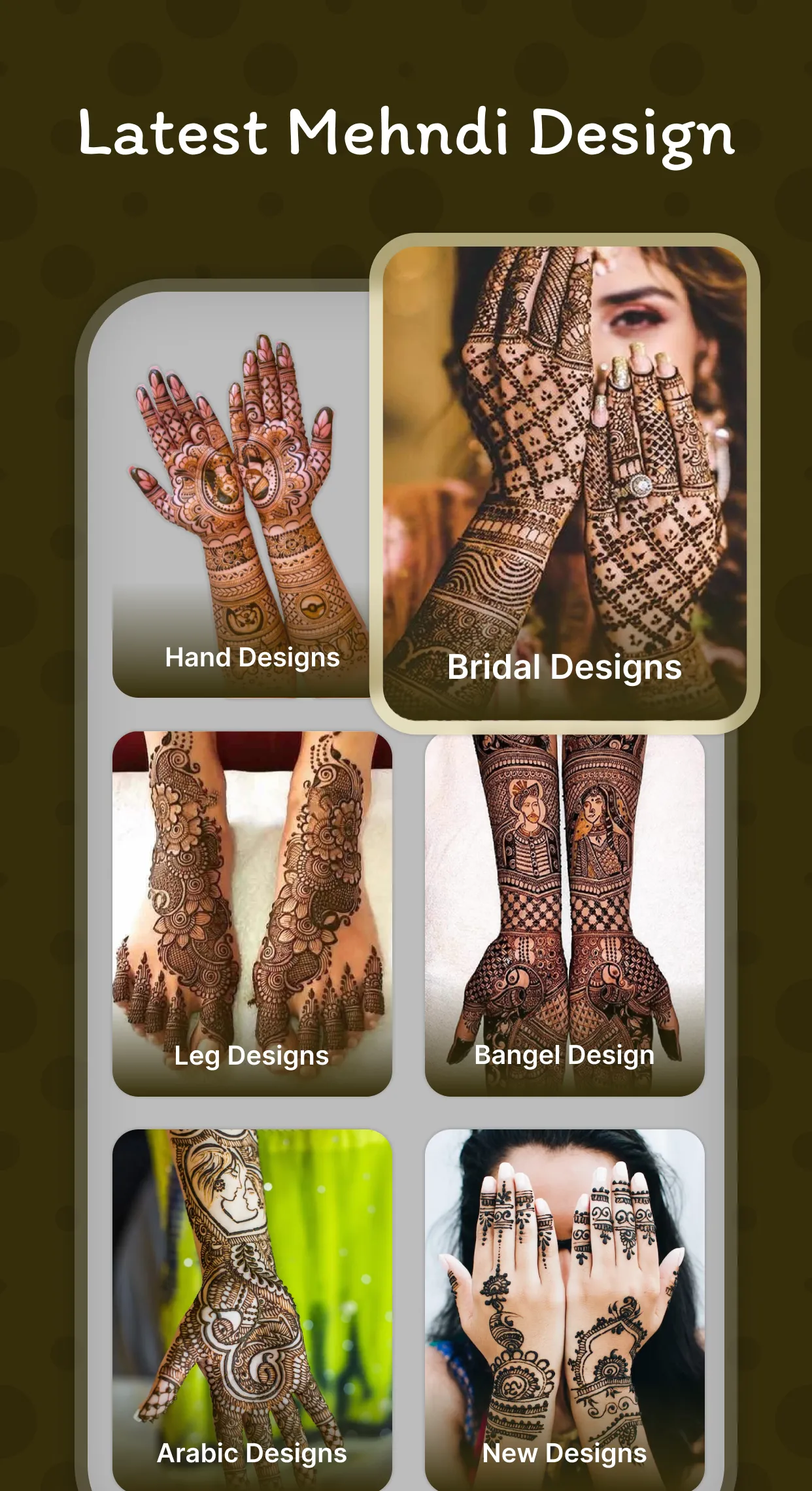 Bridal Mehndi Design App - HD | Indus Appstore | Screenshot