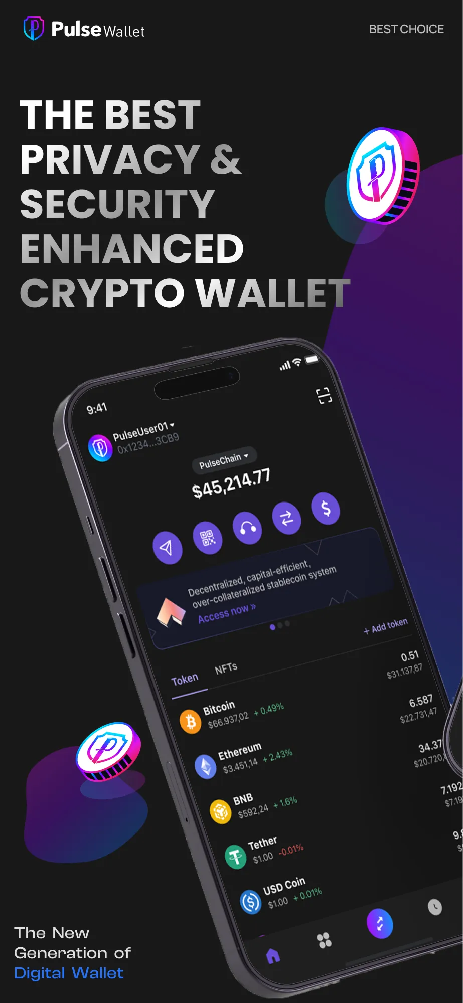 Pulse Wallet - Crypto & BTC | Indus Appstore