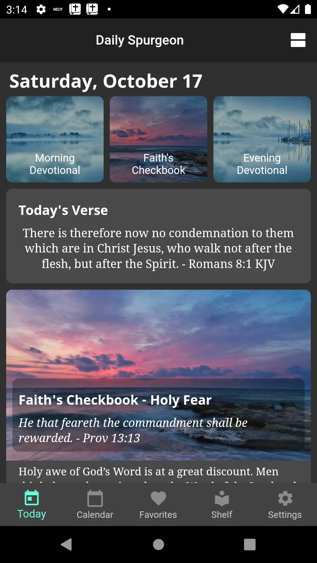 Daily Spurgeon Devotional | Indus Appstore | Screenshot