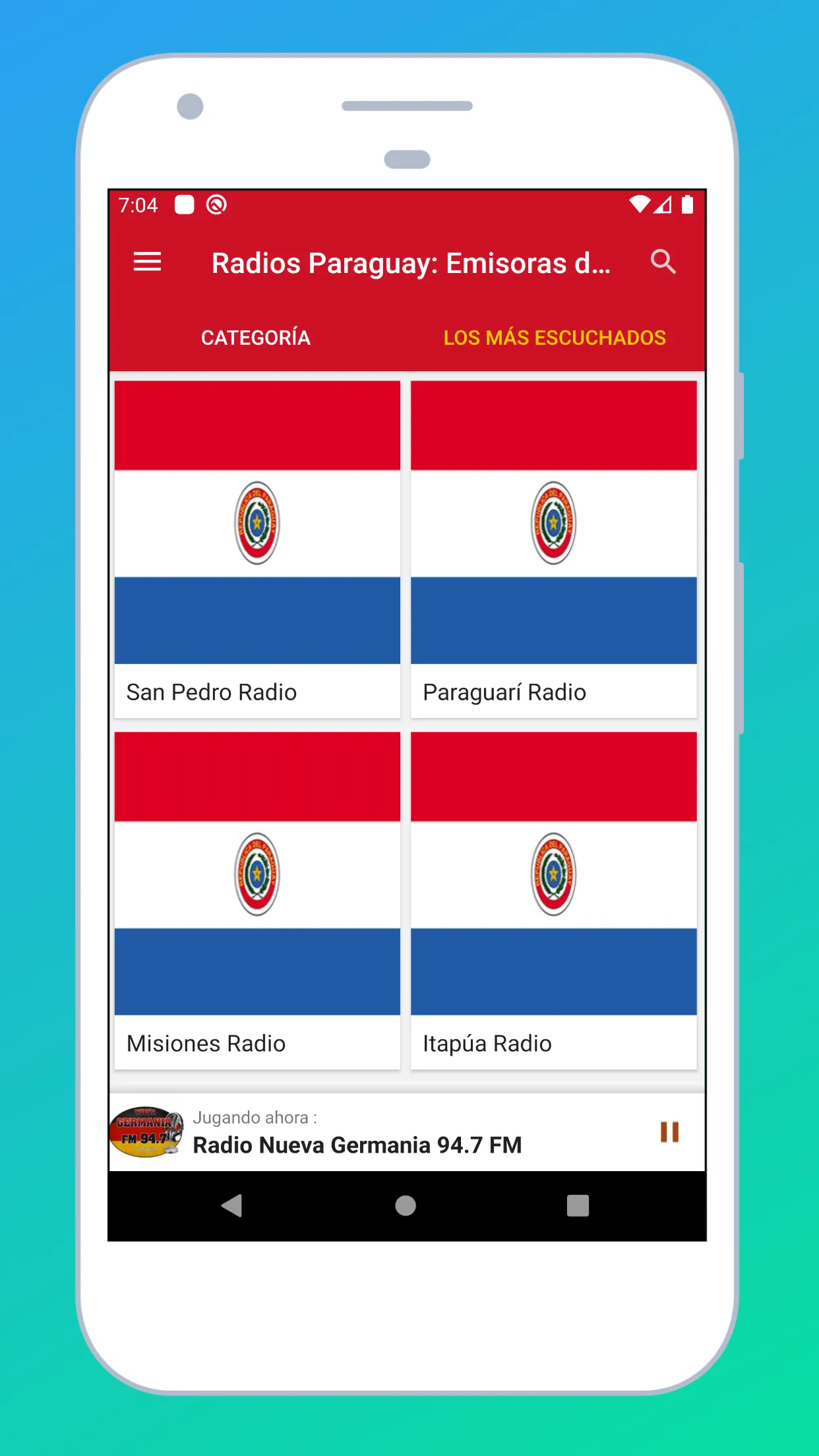 Radio Paraguay + Radio Online | Indus Appstore | Screenshot