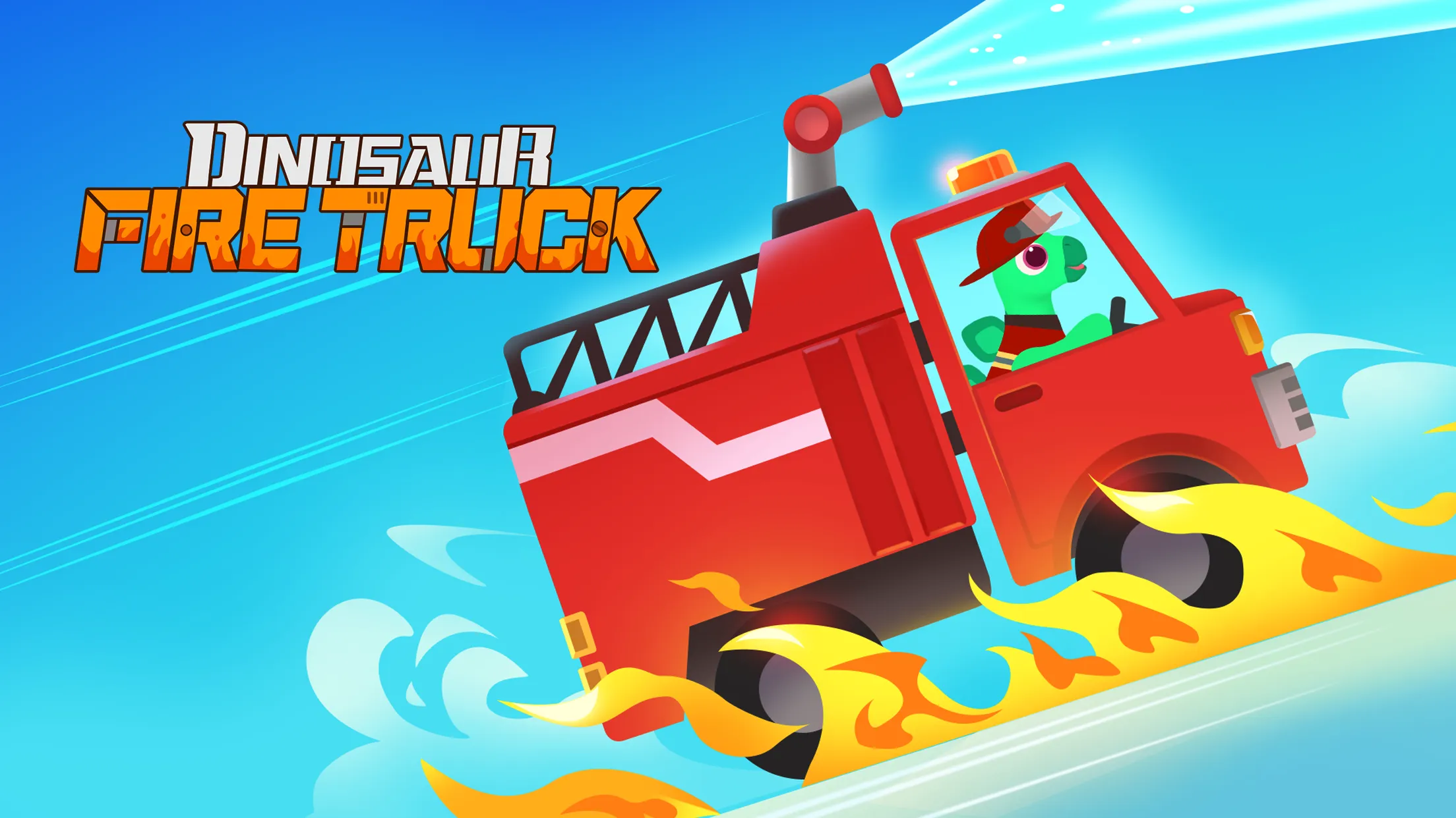 Dinosaur Fire Truck: for kids | Indus Appstore | Screenshot