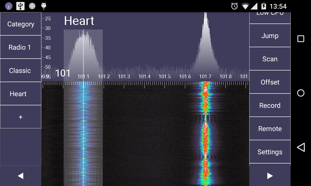 SDR Touch - Live radio via USB | Indus Appstore | Screenshot