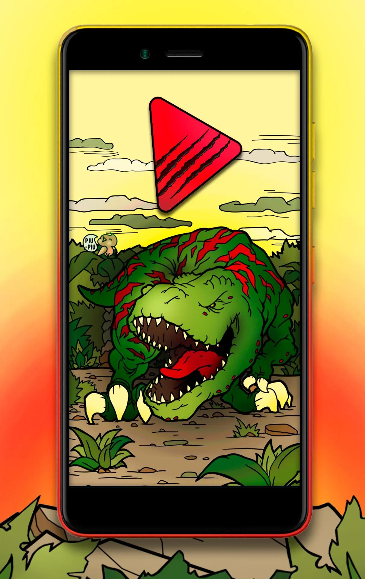 Dinosaur Coloring Book | Indus Appstore | Screenshot