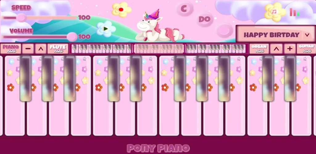 Pony Piano Pink | Indus Appstore | Screenshot