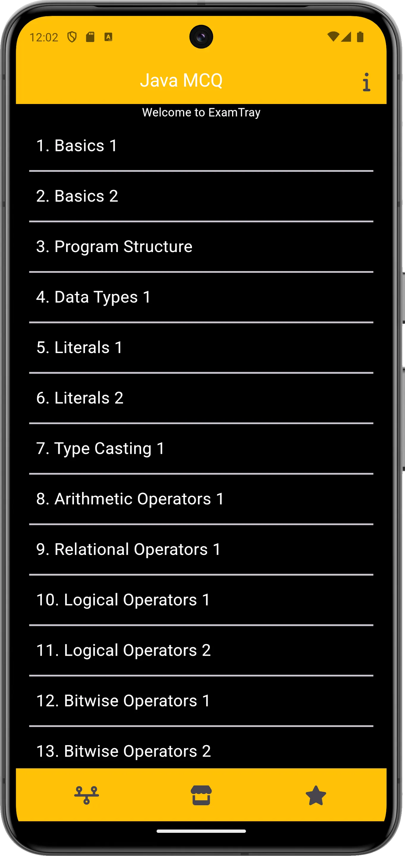 Java MCQ for Interviews | Indus Appstore | Screenshot