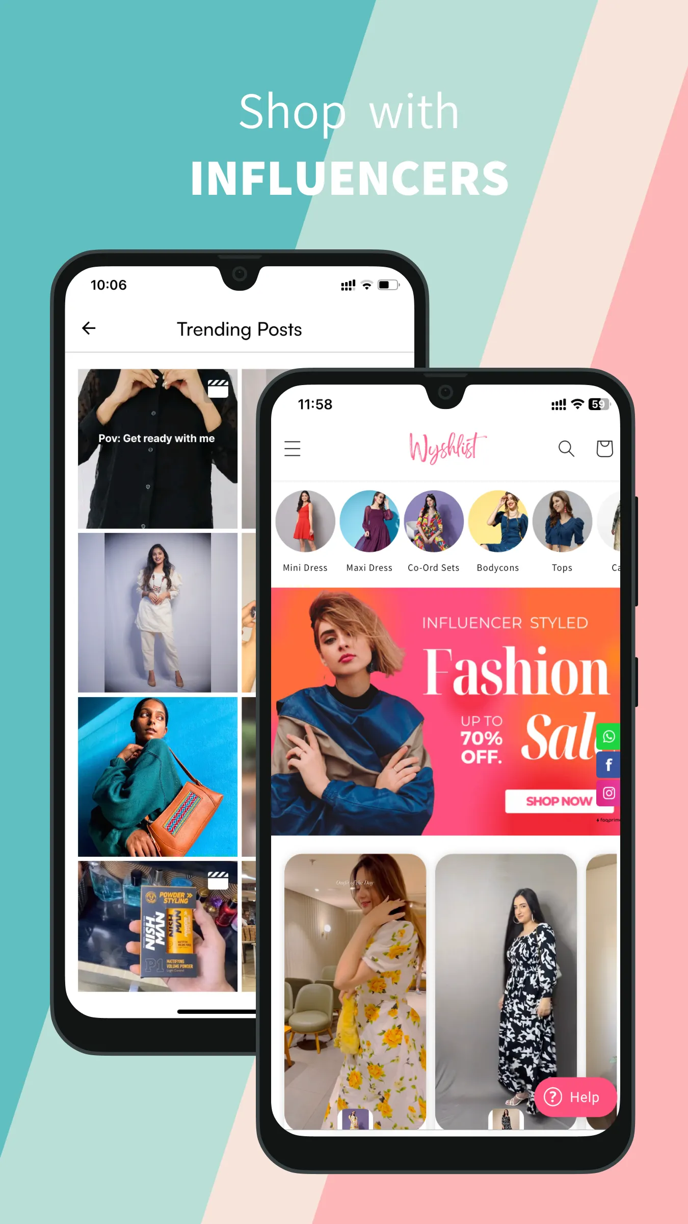 Wyshlist-Shop with Influencers | Indus Appstore | Screenshot