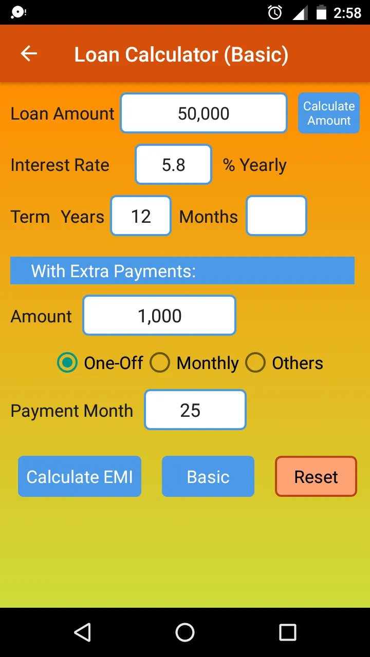 Loan EMI Calculator | Indus Appstore | Screenshot