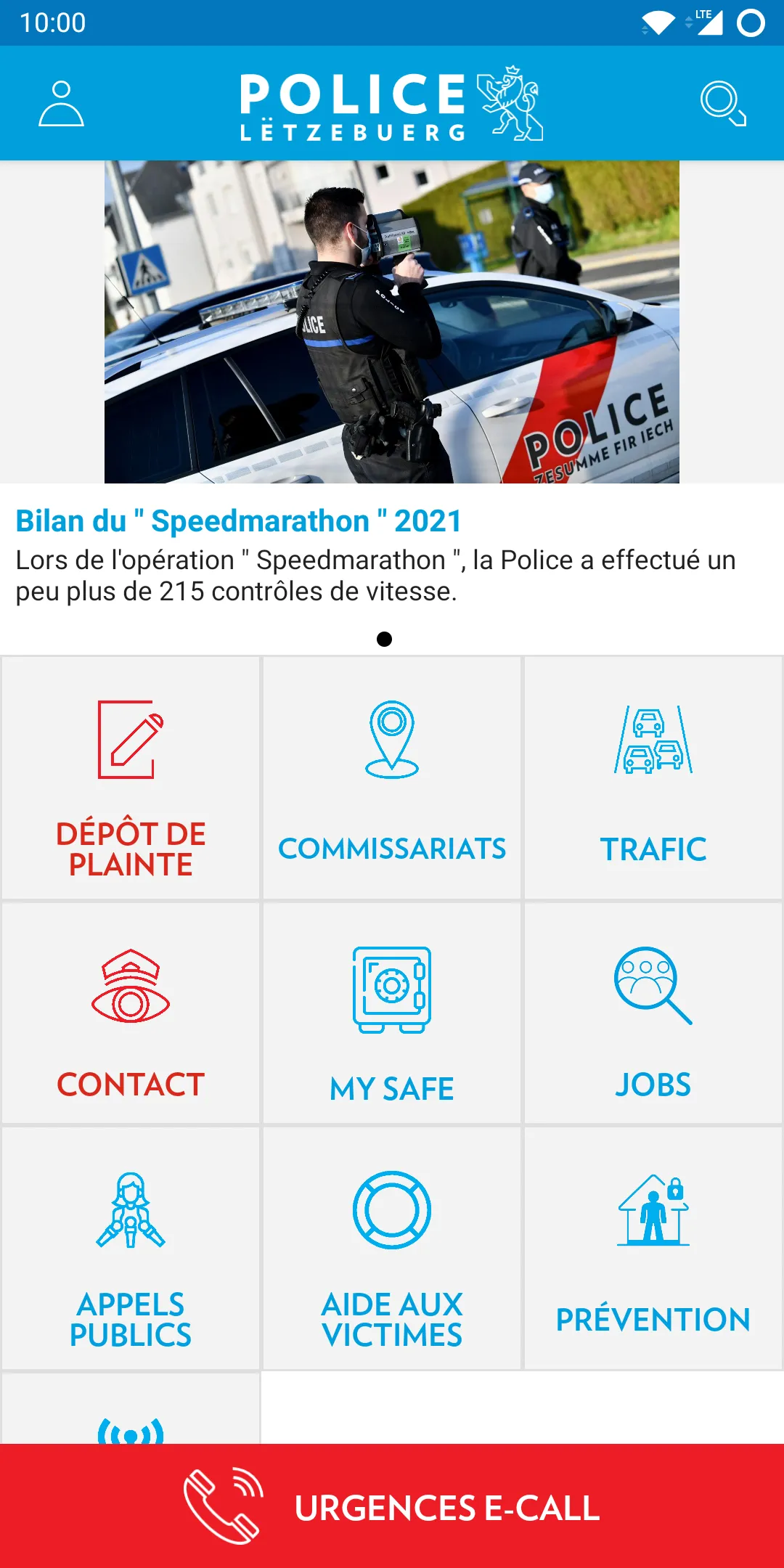 Police Luxembourg | Indus Appstore | Screenshot