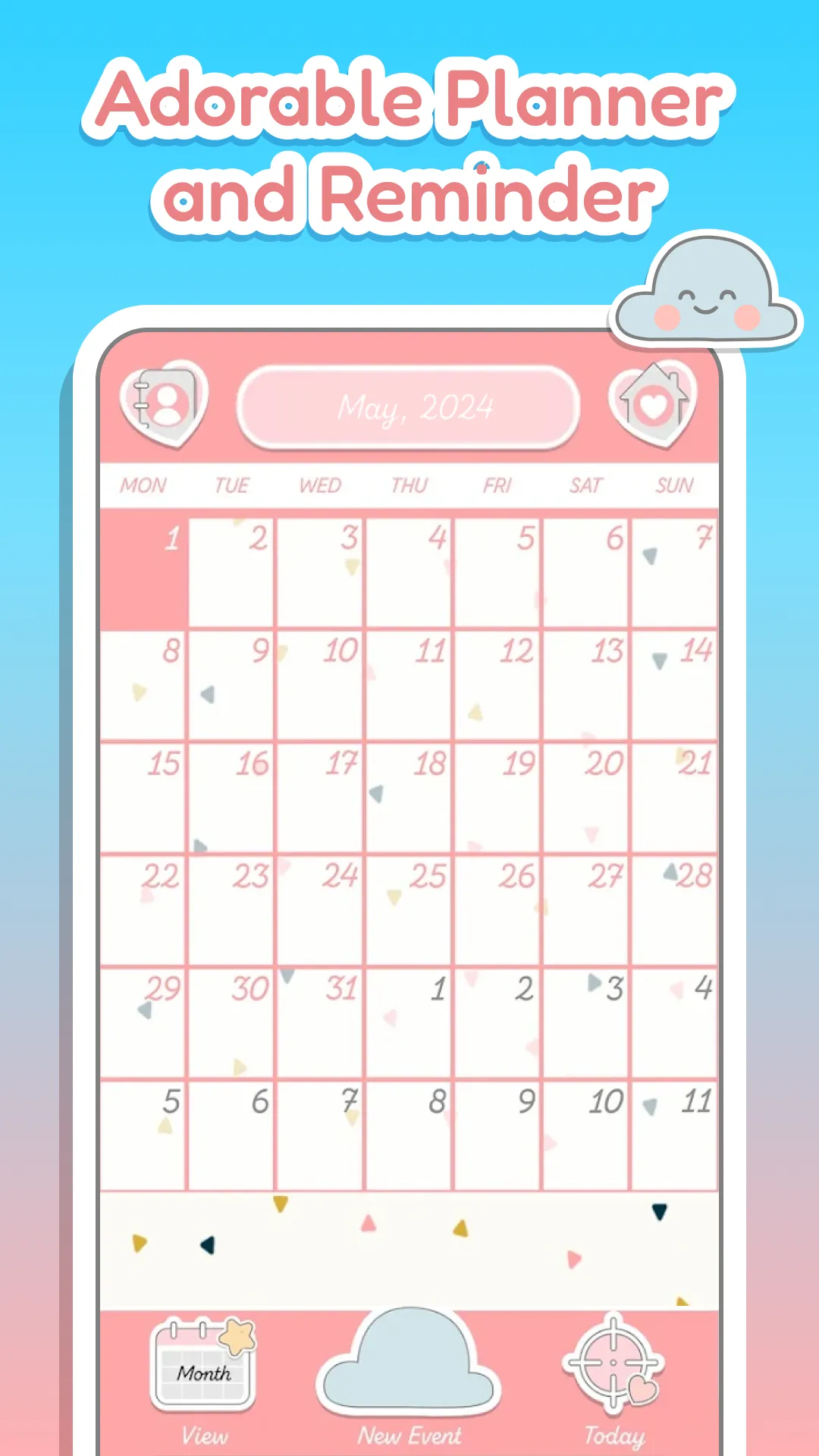 Cute Calendar & Daily Planner | Indus Appstore | Screenshot