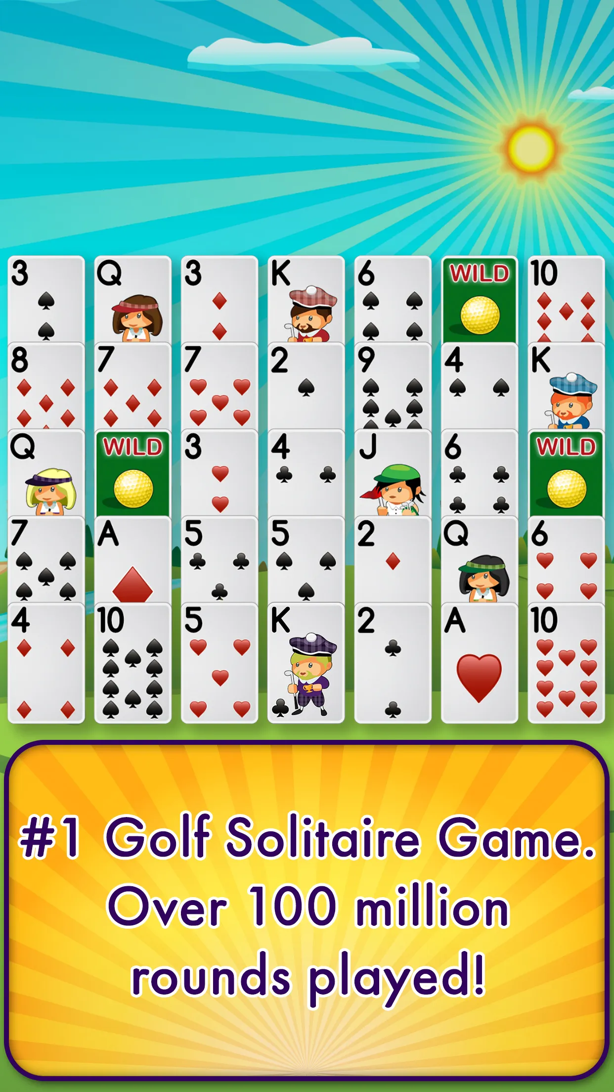 Golf Solitaire Pro | Indus Appstore | Screenshot