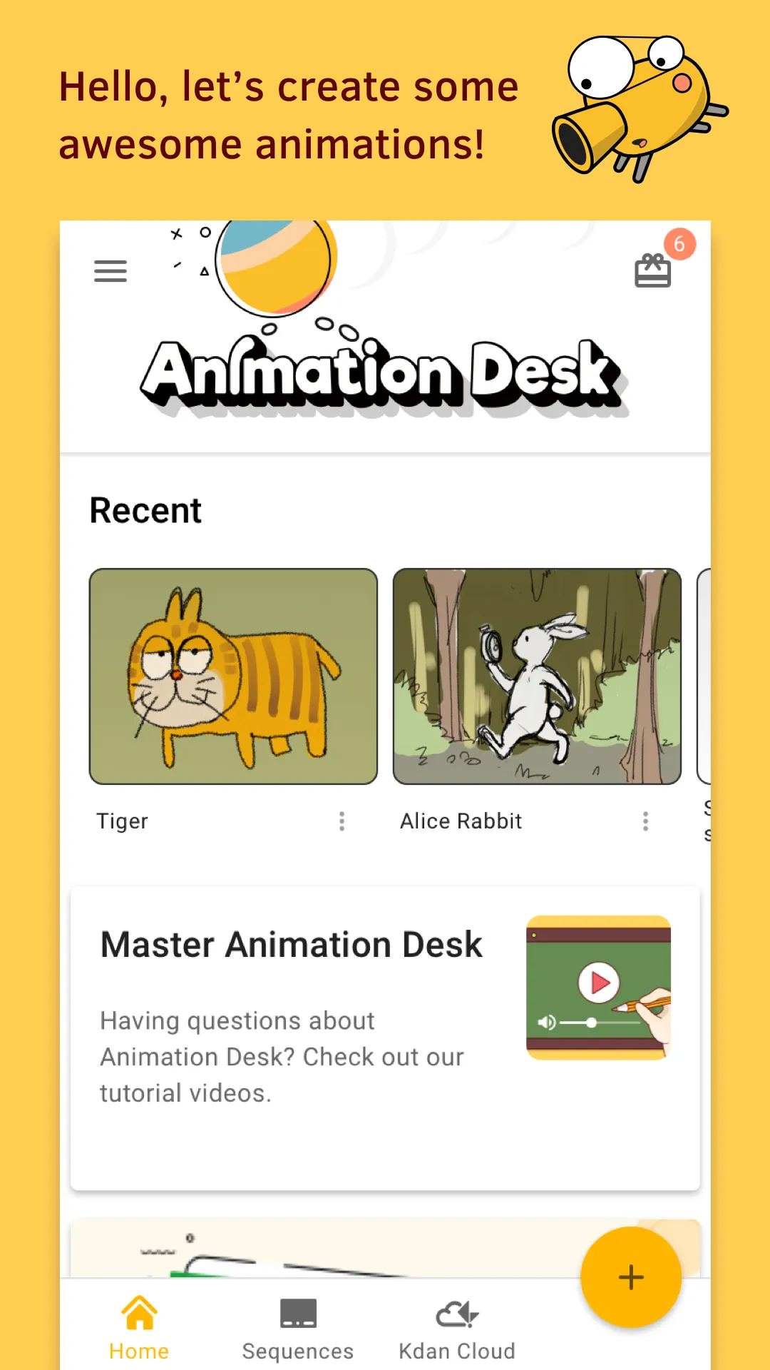 Animation Desk–Cartoon & GIF | Indus Appstore | Screenshot