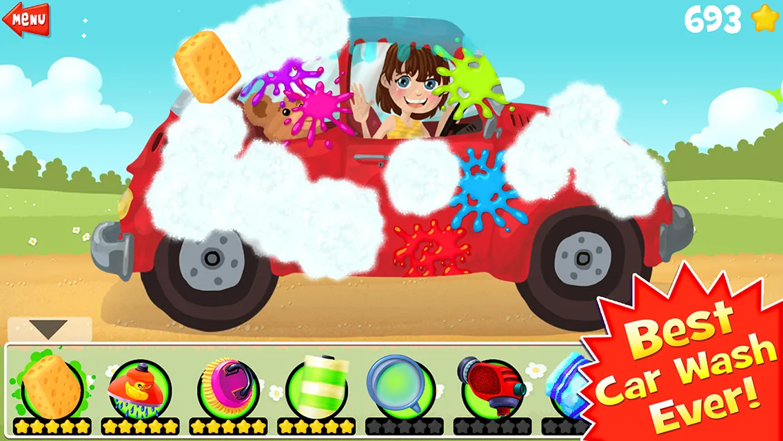 Amazing Car Wash - For Kids | Indus Appstore | Screenshot