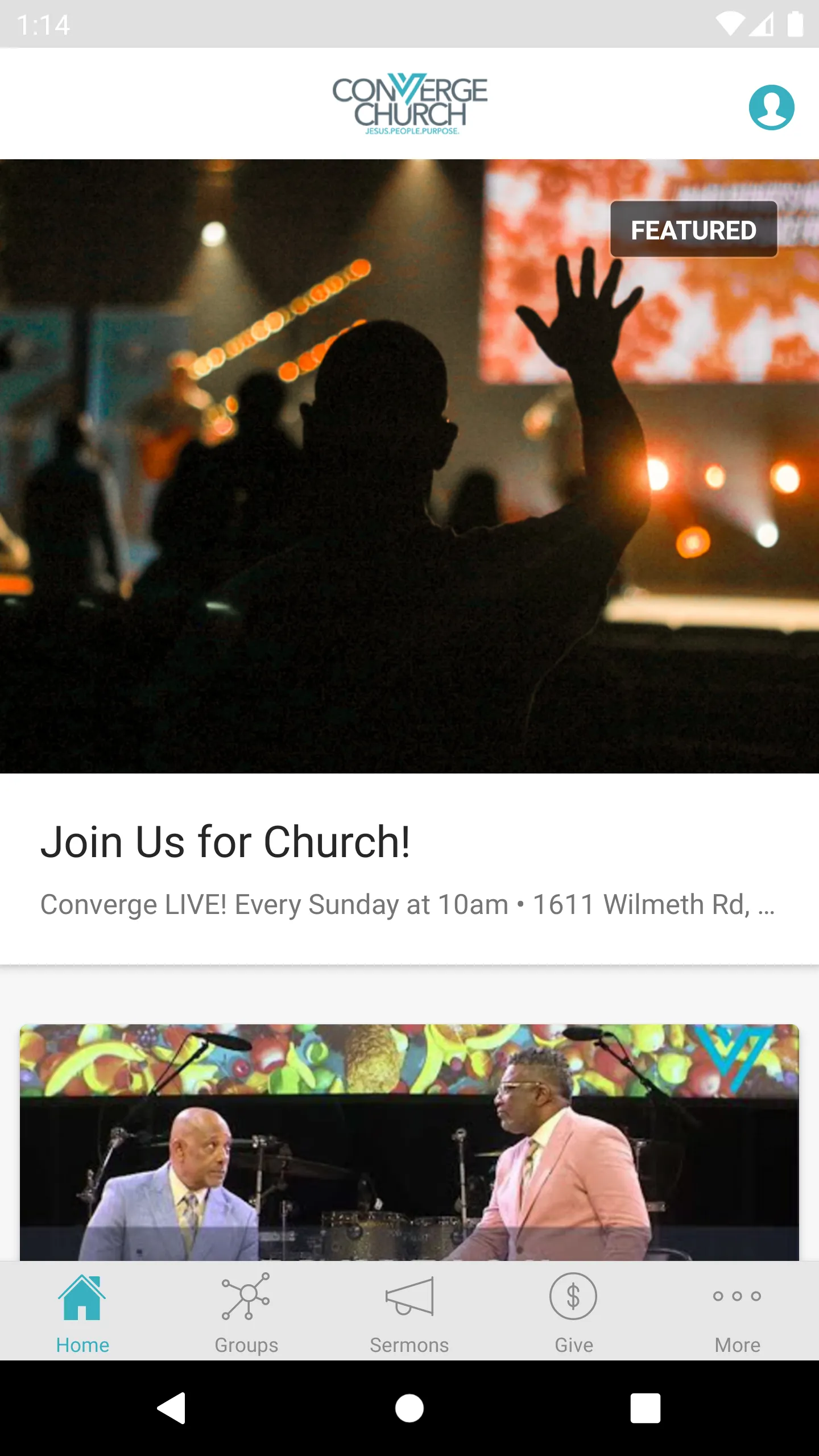 Converge Church TX | Indus Appstore | Screenshot