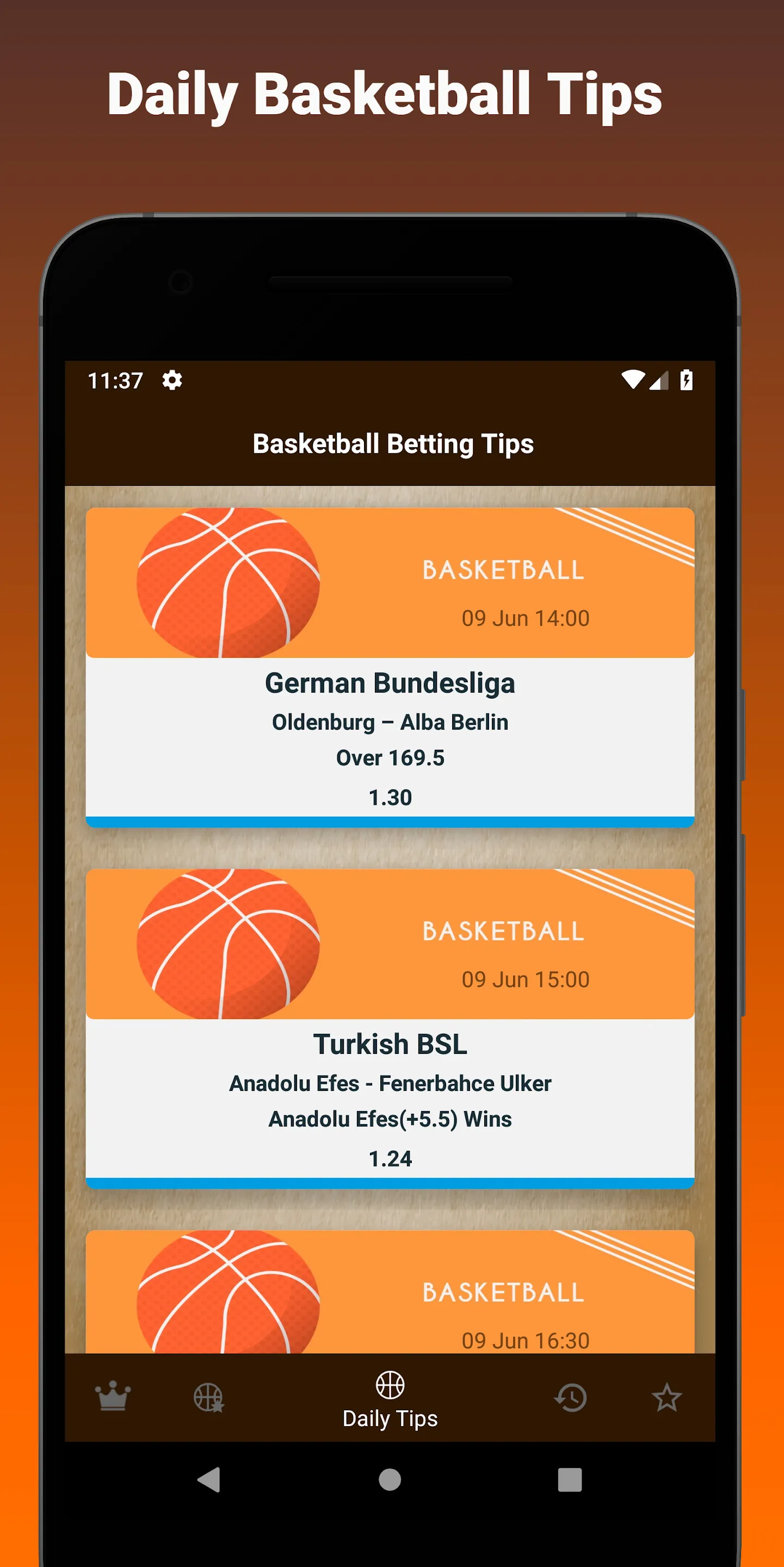 Basketball Betting Tips | Indus Appstore | Screenshot