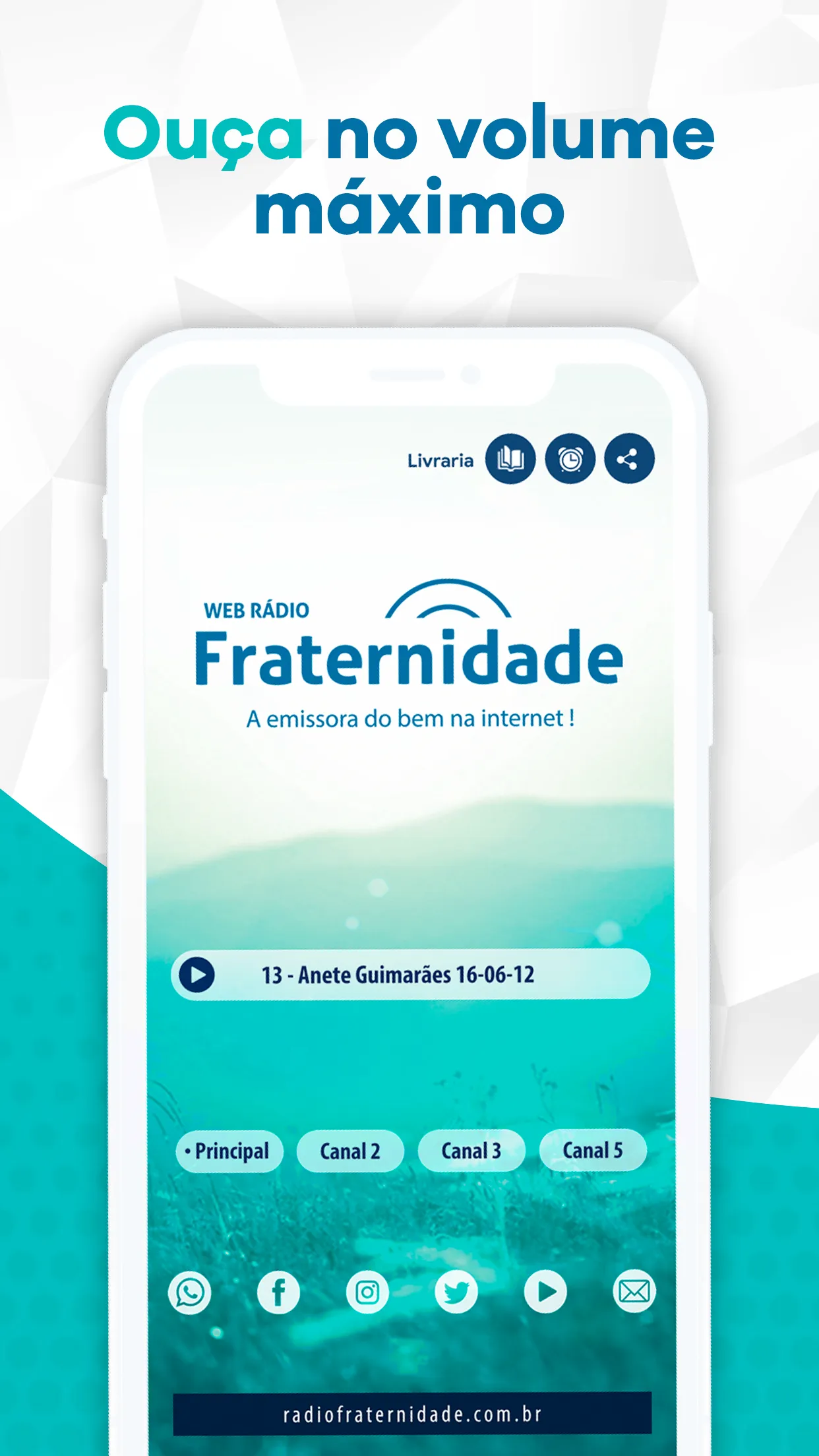 Web Radio Fraternidade | Indus Appstore | Screenshot