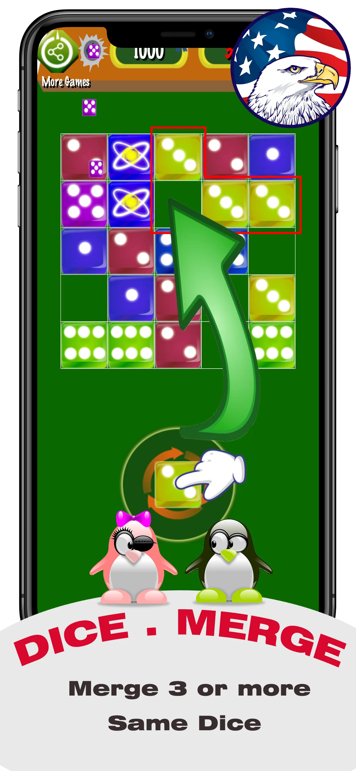 Fun 7 Dice - Merge Puzzle | Indus Appstore | Screenshot