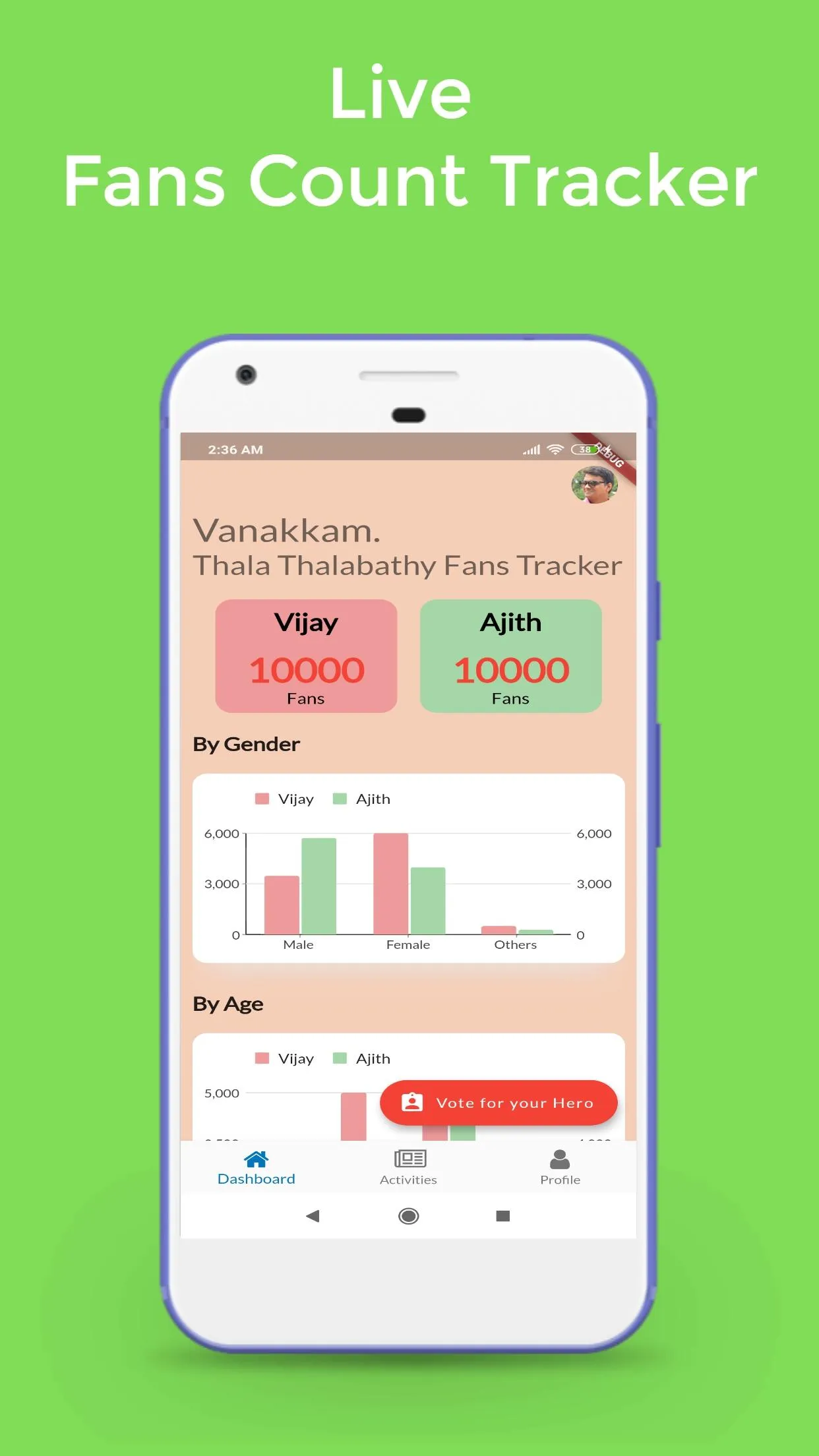 Thala Thalabathy Fans Tracker | Indus Appstore | Screenshot