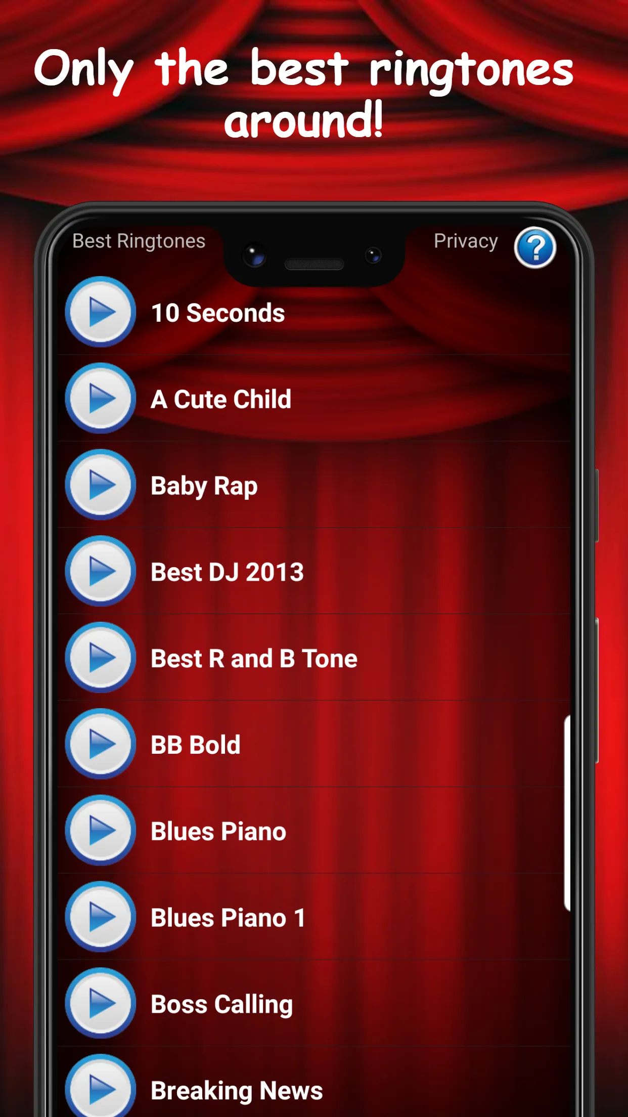 Awesome Ringtones | Indus Appstore | Screenshot