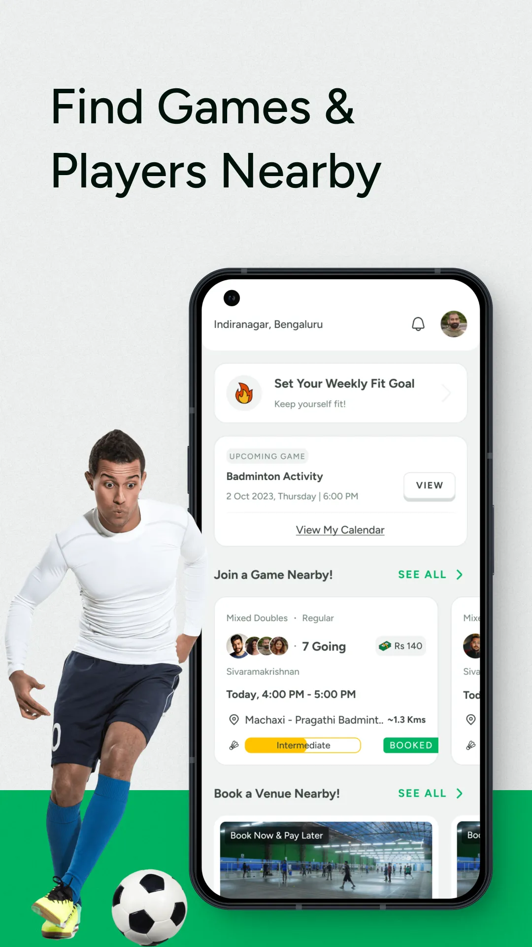Playo:Play Sports, Book Venues | Indus Appstore | Screenshot
