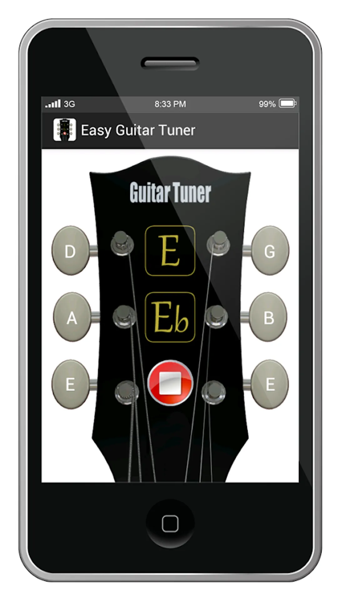 Easy Guitar Tuner | Indus Appstore | Screenshot