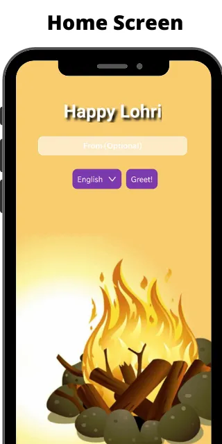 Happy Lohri Wishes | Indus Appstore | Screenshot