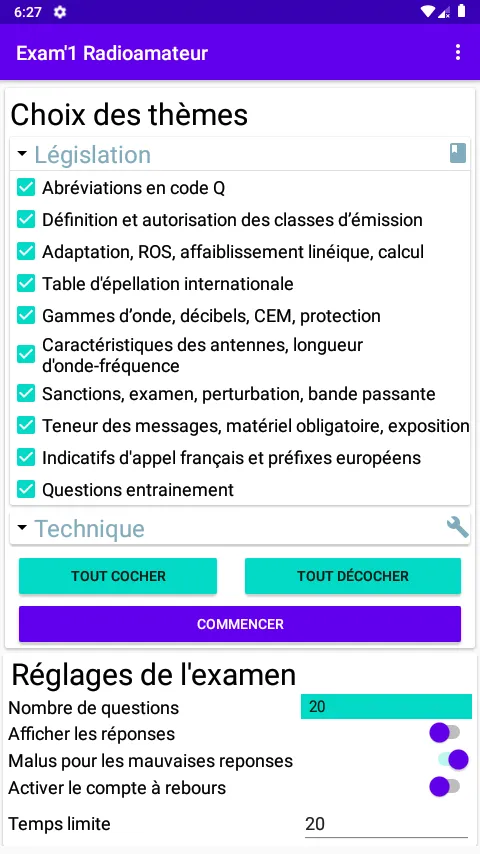 Exam1 pour Android | Indus Appstore | Screenshot