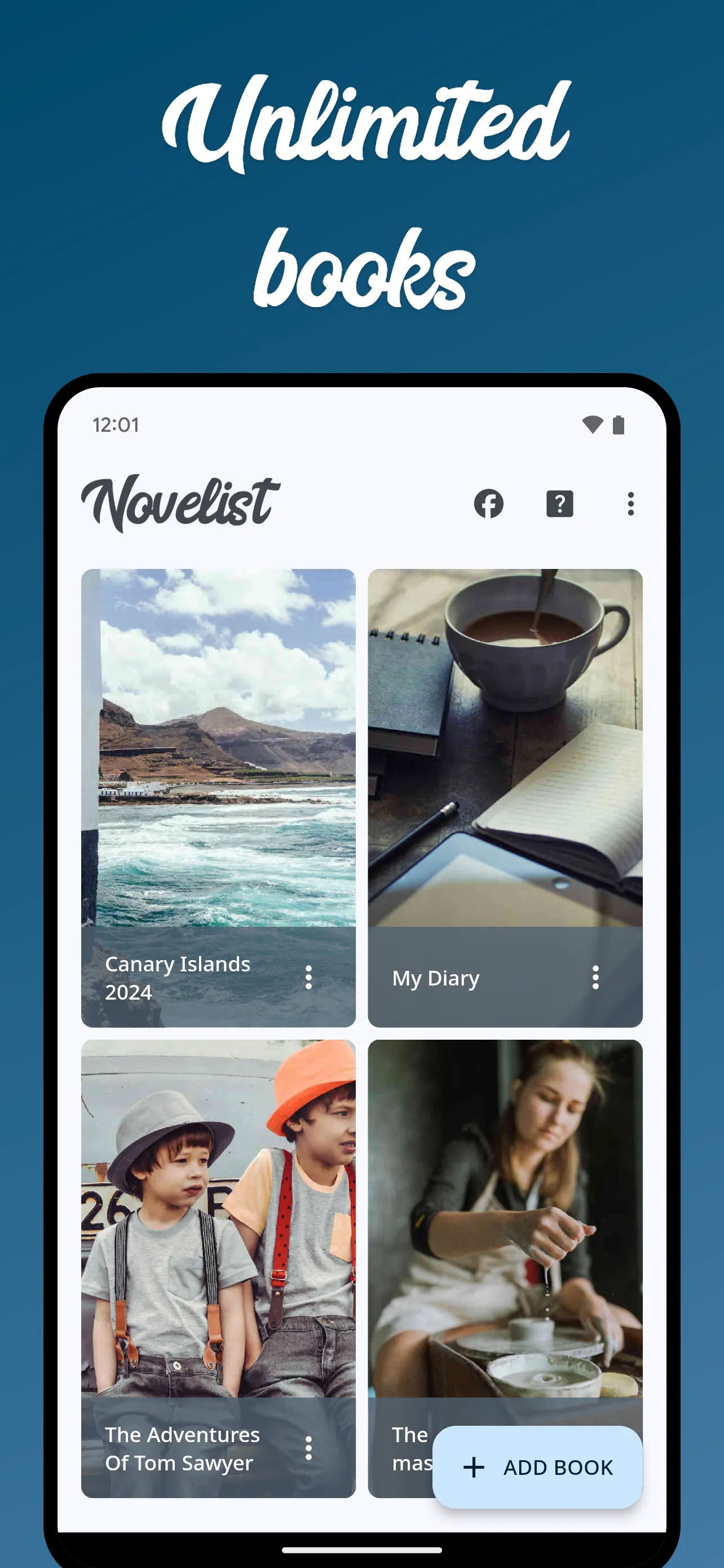 Novelist - Write novels | Indus Appstore | Screenshot