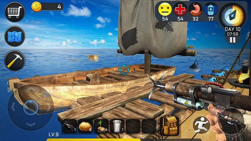 Ocean Survival | Indus Appstore | Screenshot