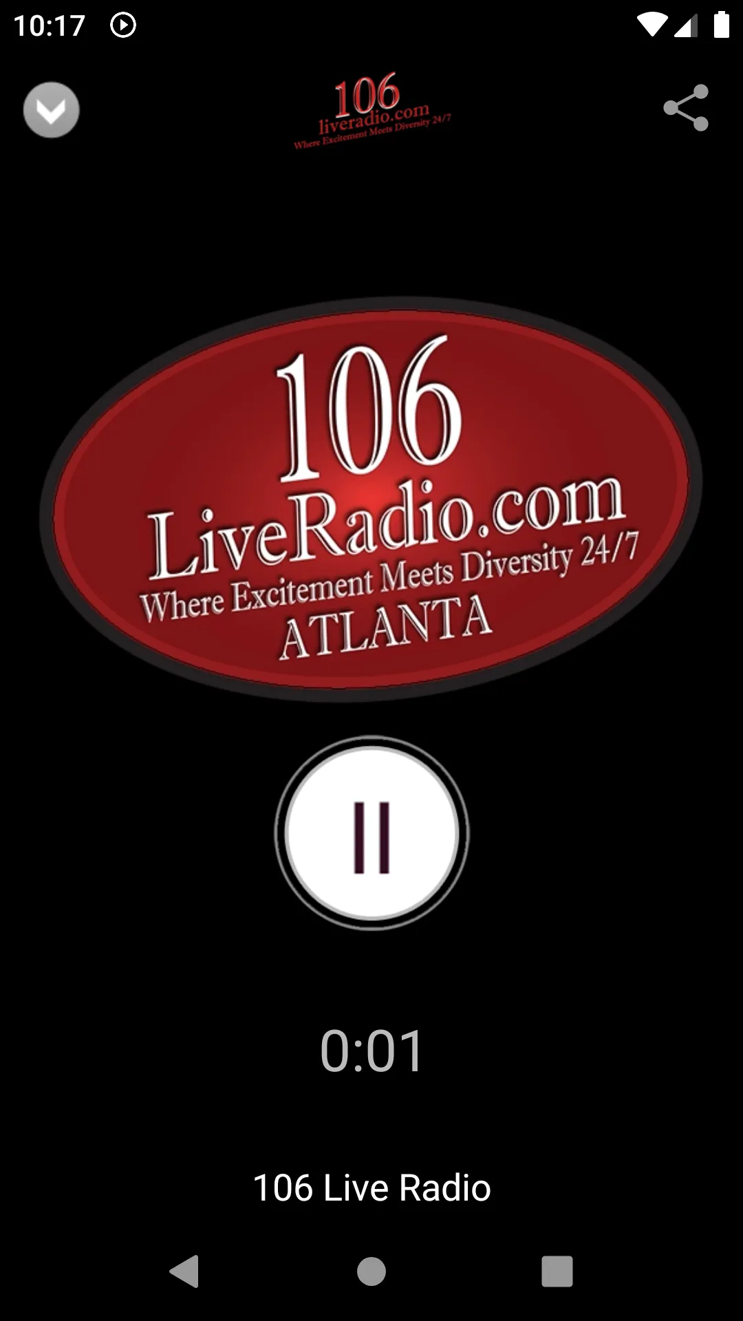 106 Live Radio | Indus Appstore | Screenshot