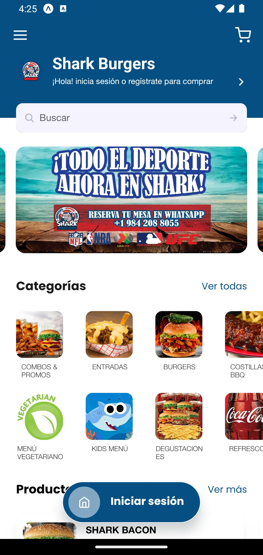 Shark Burgers | Indus Appstore | Screenshot