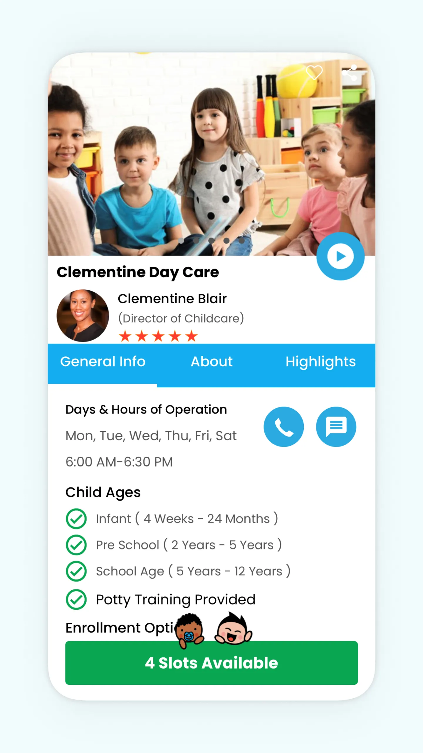 TOOTRiS Provider | Child Care | Indus Appstore | Screenshot