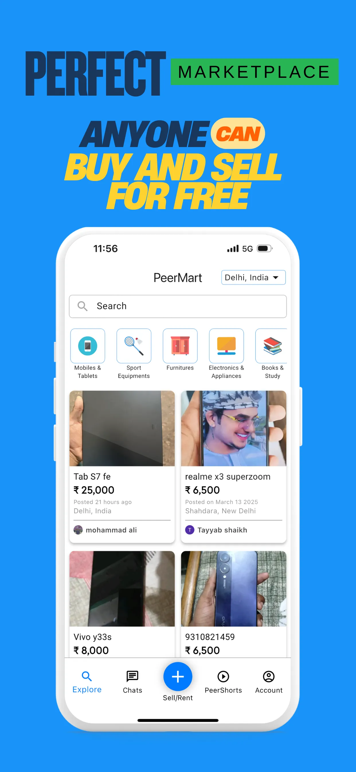 PeerMart | Indus Appstore | Screenshot
