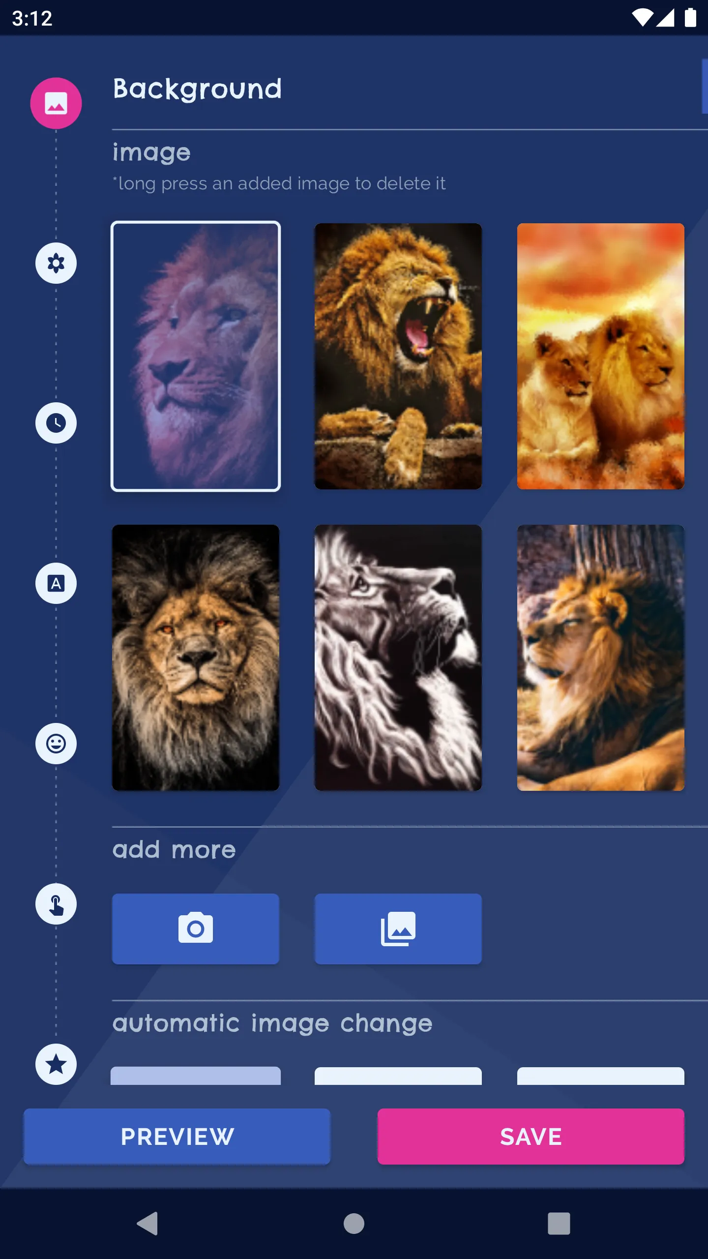 Brave Lion Live Wallpaper | Indus Appstore | Screenshot