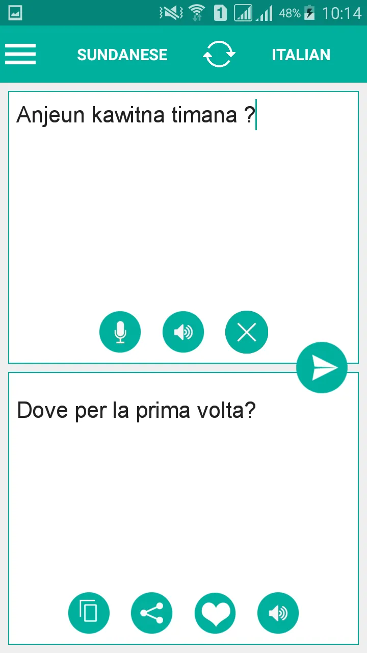 Sundanese Italian Translator | Indus Appstore | Screenshot