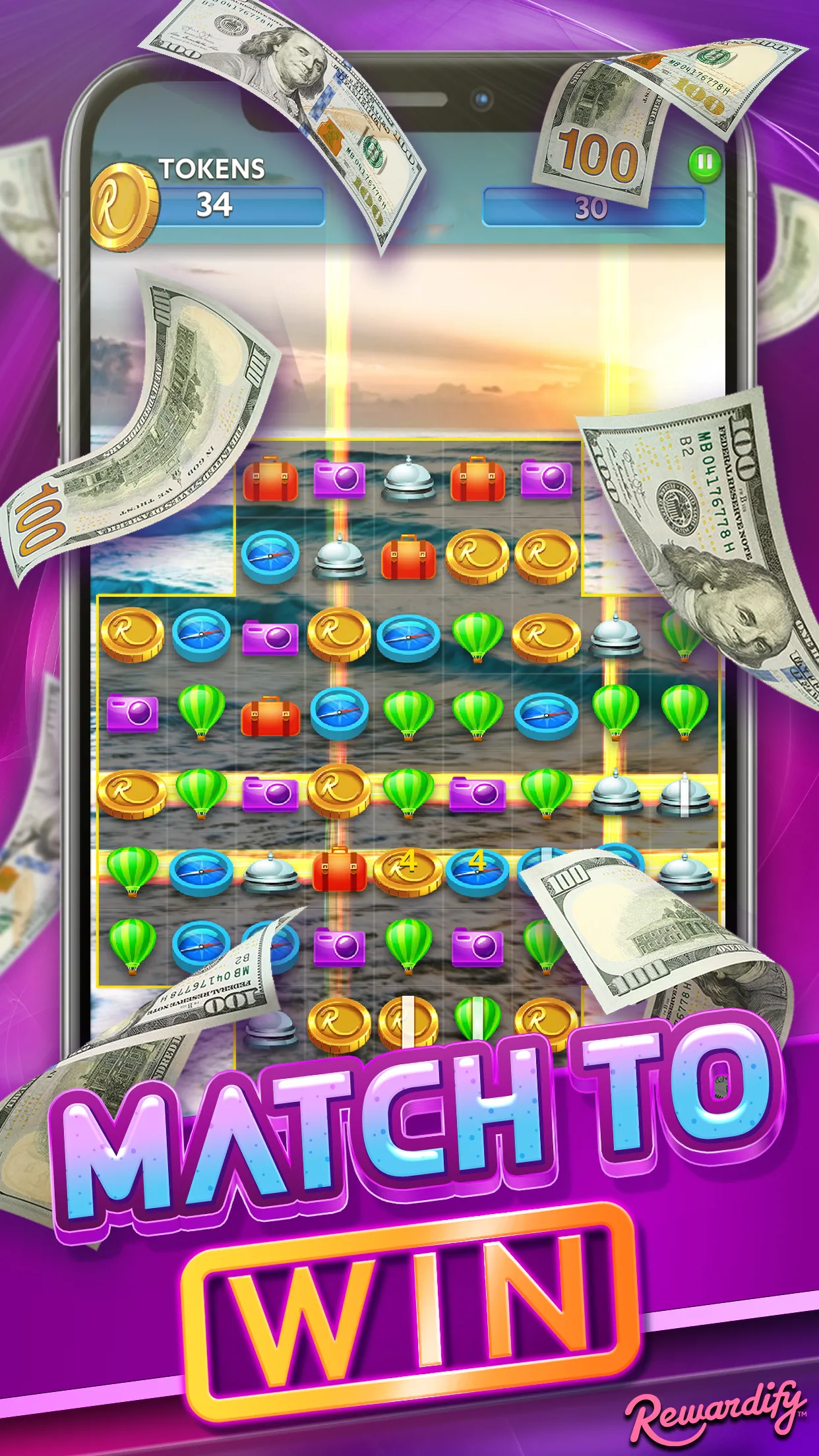 Match to Win: Cash Scratchers | Indus Appstore | Screenshot