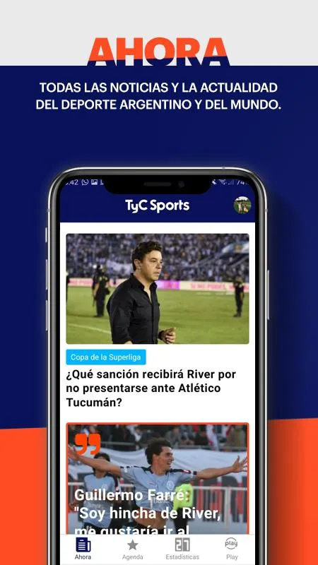 TyC Sports | Indus Appstore | Screenshot