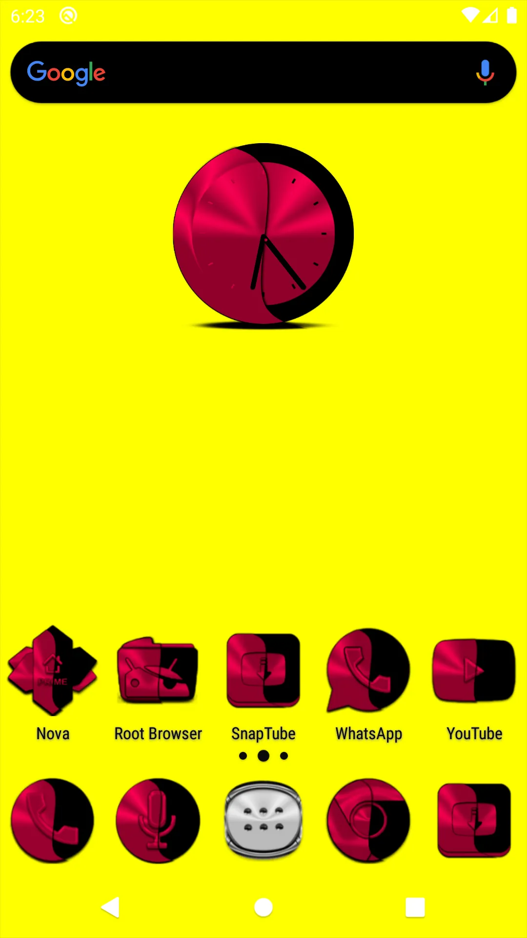 Wicked Crimson Icon Pack | Indus Appstore | Screenshot