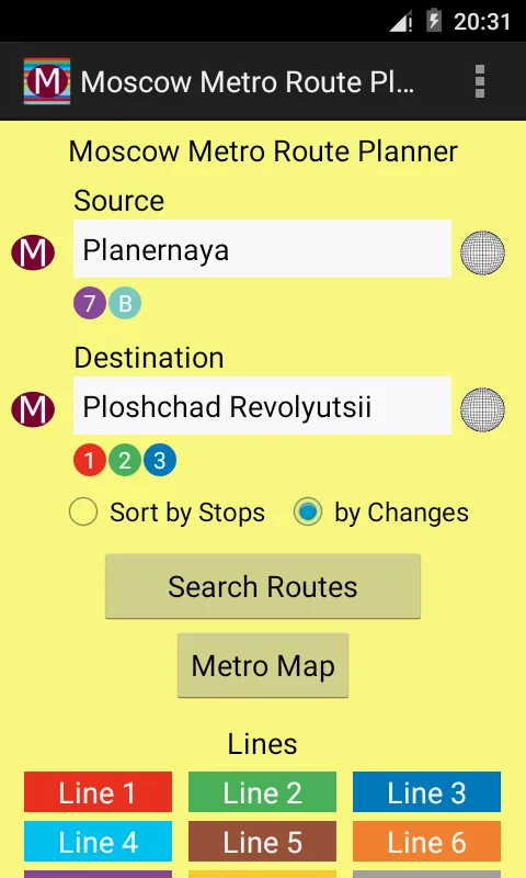 Moscow Metro Route Planner | Indus Appstore | Screenshot