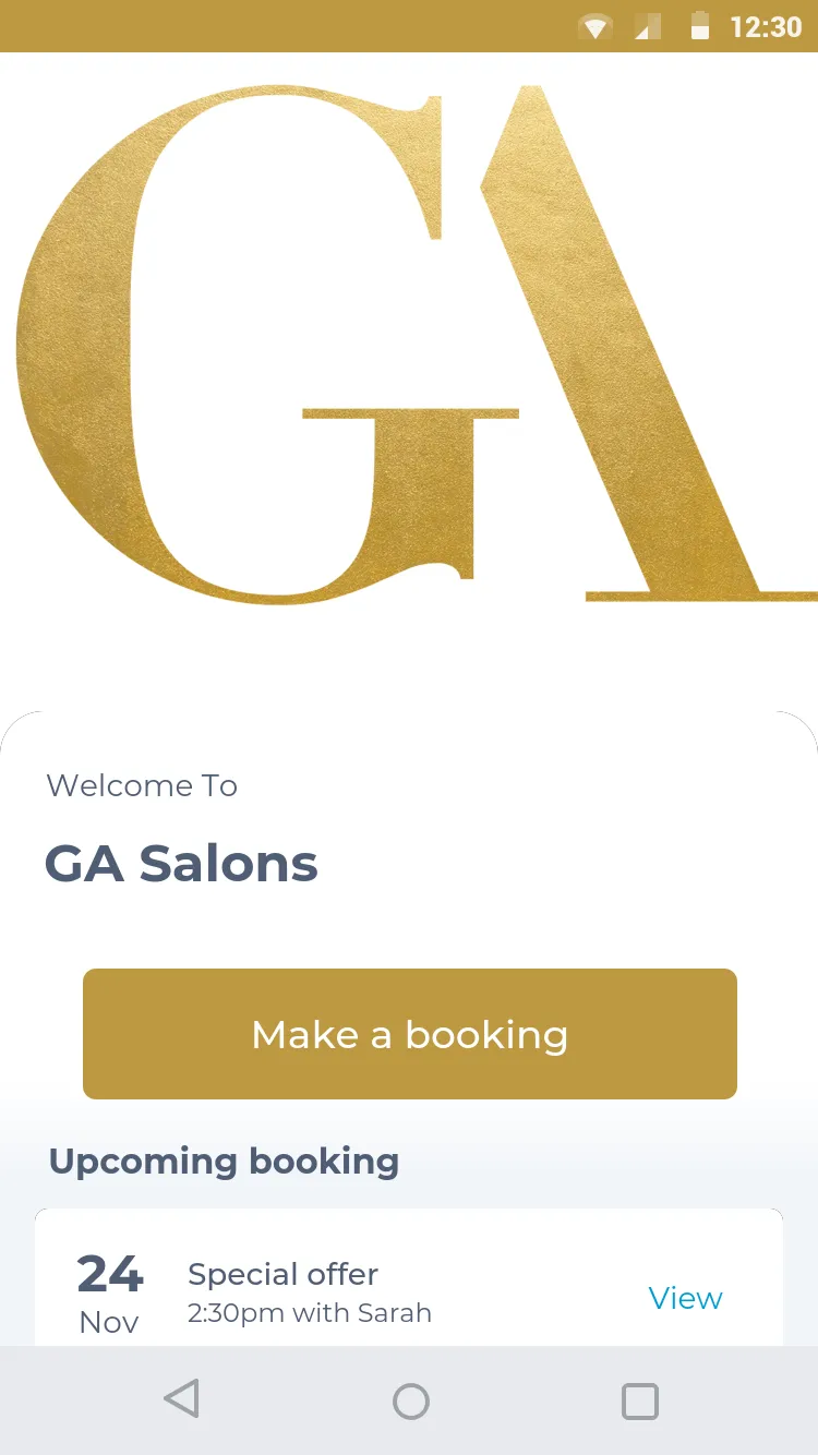 GA Salons | Indus Appstore | Screenshot