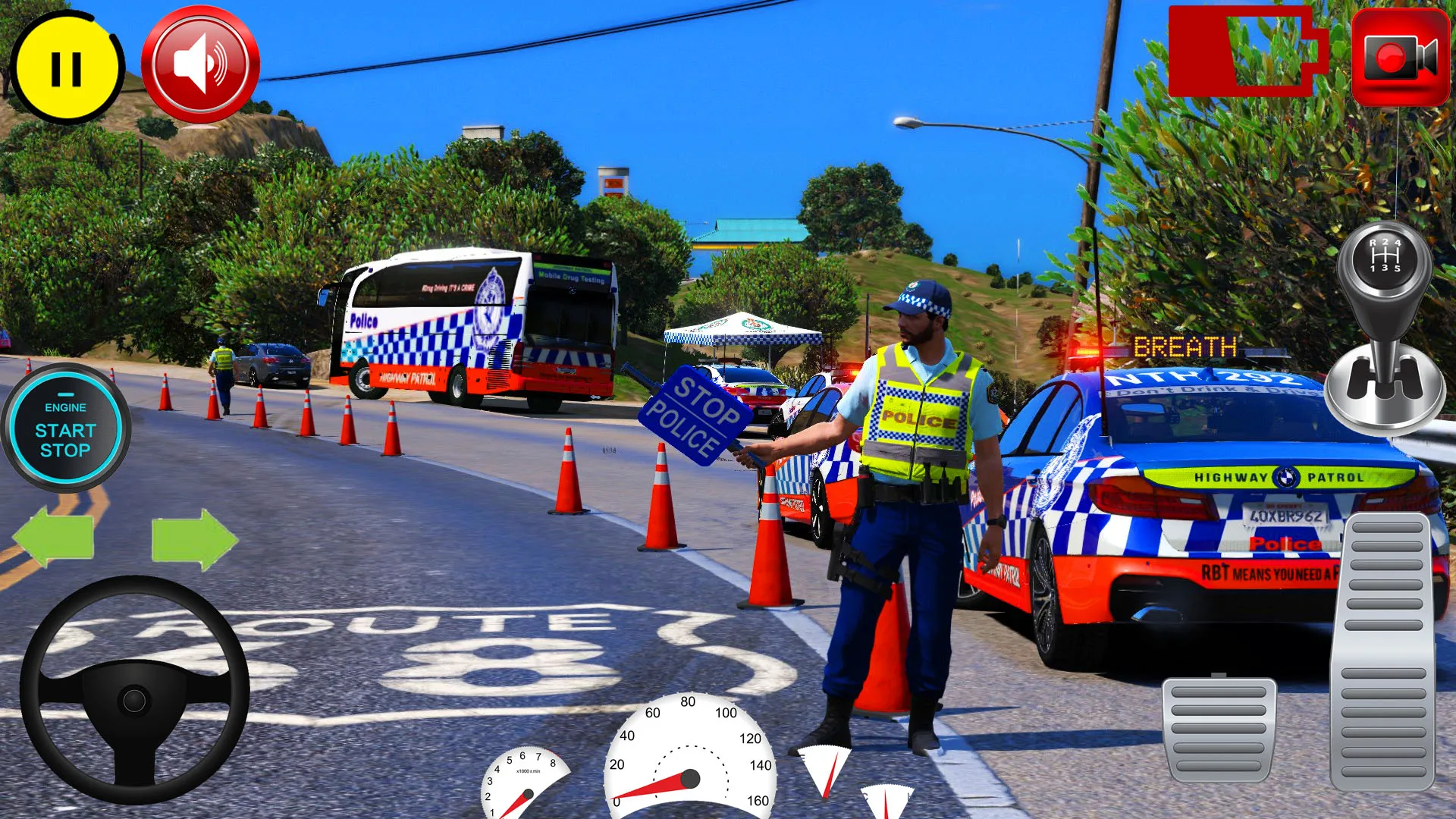 US Police Bus Simulator Games | Indus Appstore | Screenshot