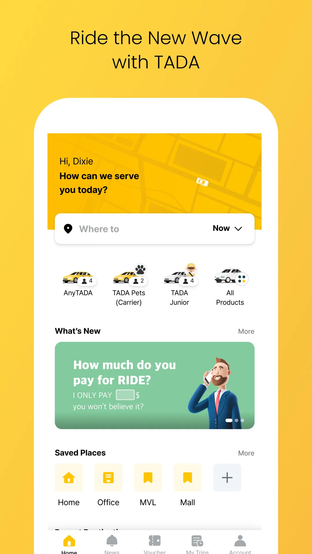 TADA - Taxi, Cab, Ride Hailing | Indus Appstore | Screenshot