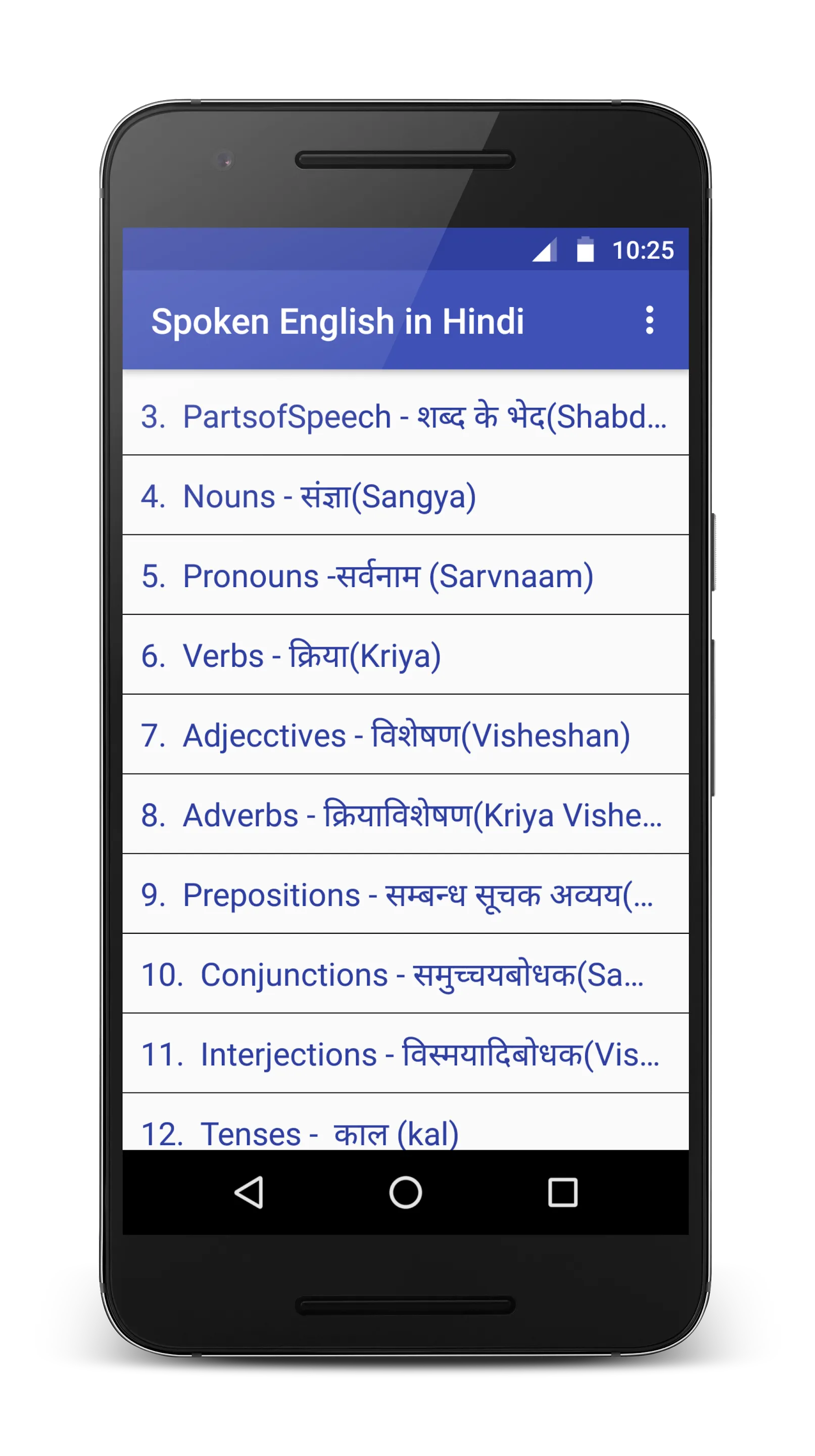 Spoken English in Hindi | Indus Appstore | Screenshot