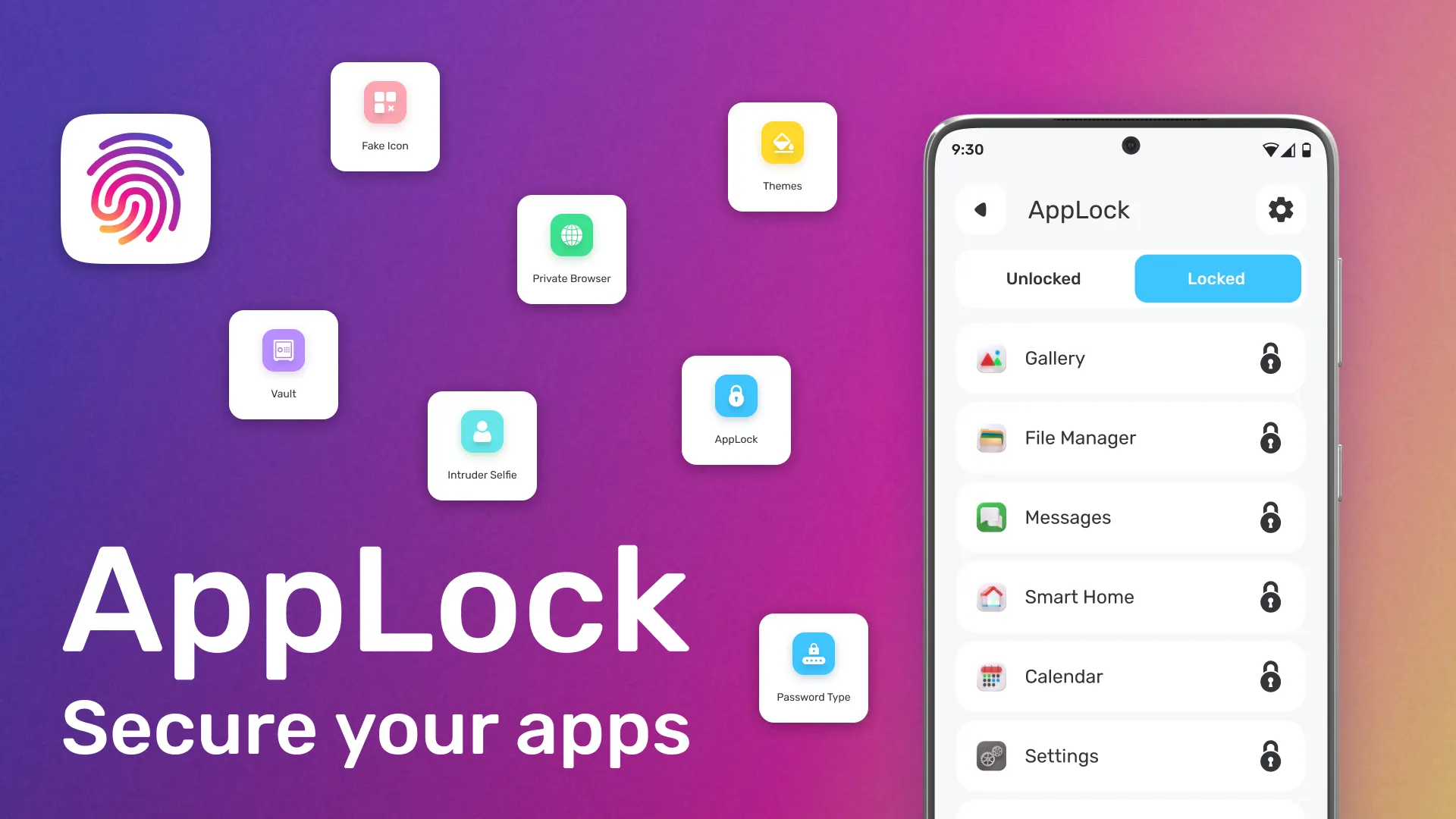 AppLock: Password Locker | Indus Appstore | Screenshot