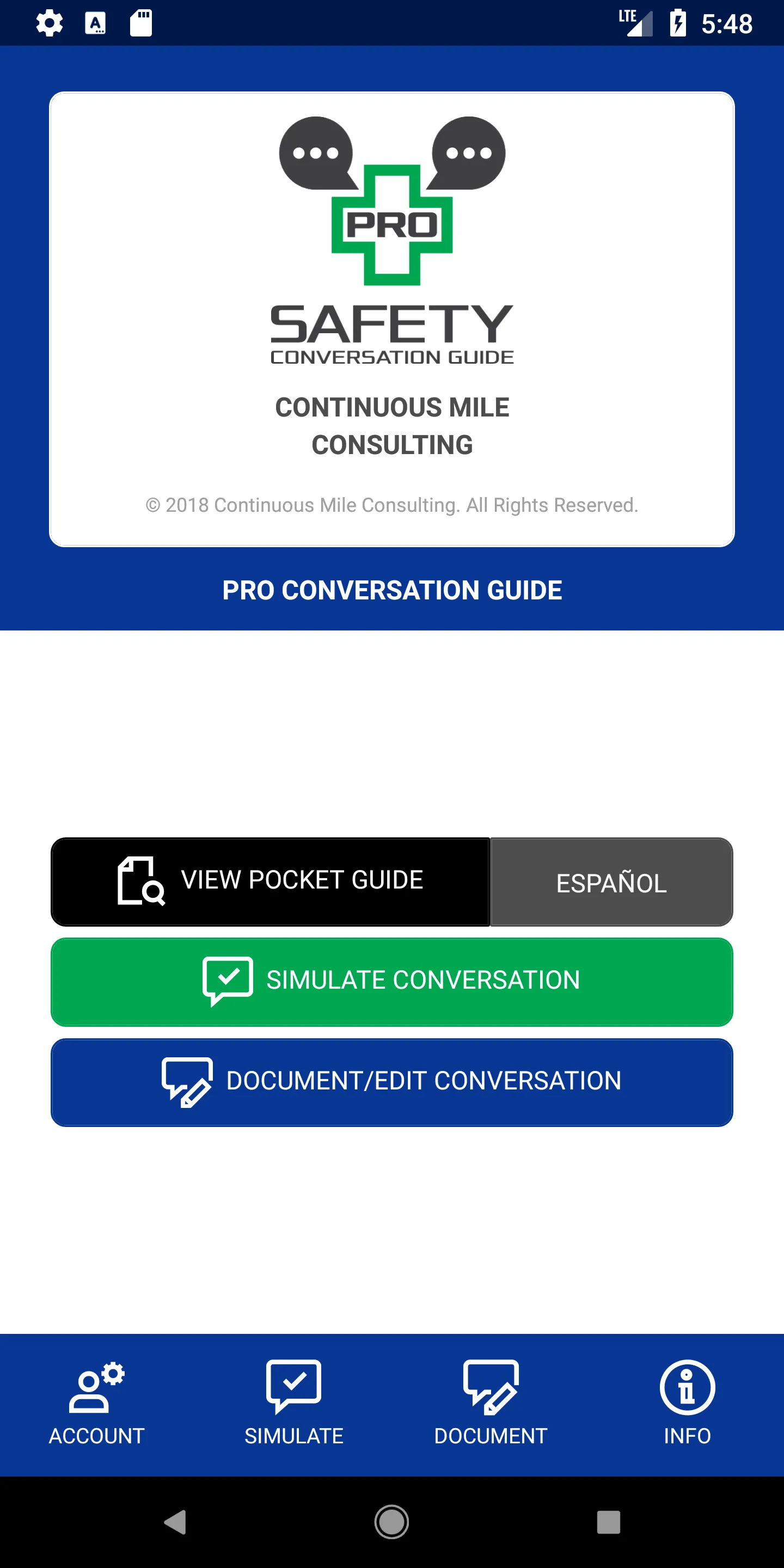 Safety Conversation Guide Pro | Indus Appstore | Screenshot