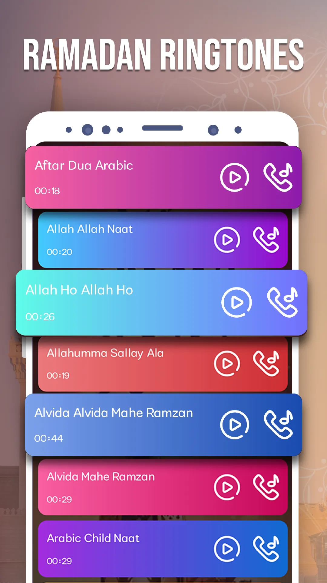 Ramadan Ringtones: Islamic Mp3 | Indus Appstore | Screenshot