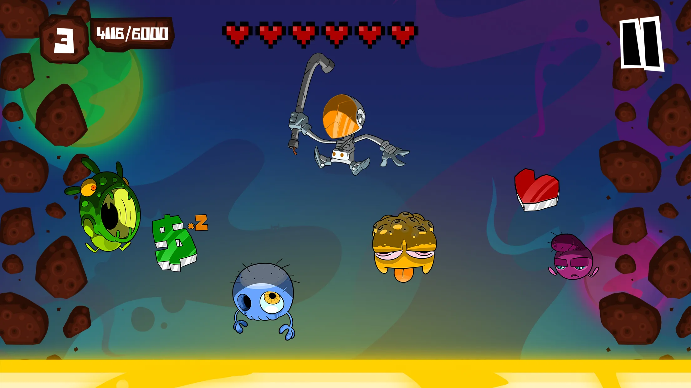 Astronaut warrior | Indus Appstore | Screenshot