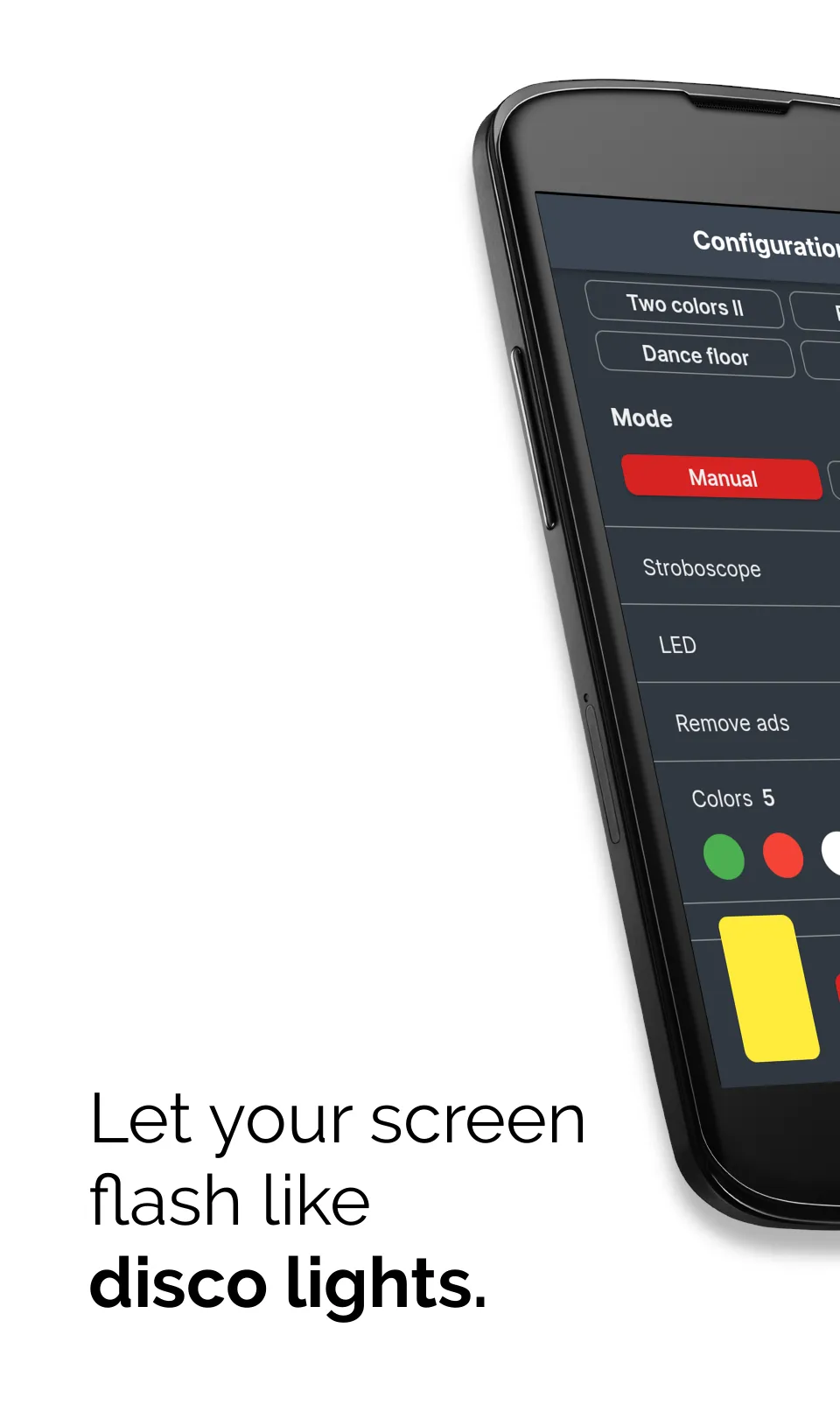 Flash Screen: disco lights | Indus Appstore | Screenshot