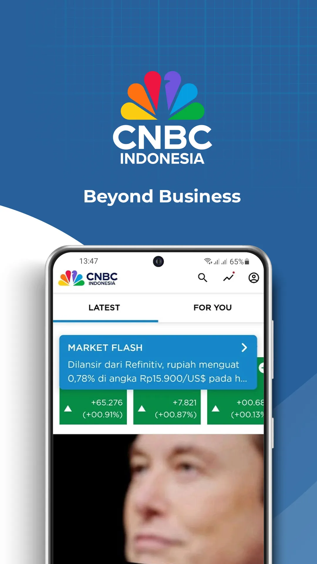 CNBC Indonesia - Market News | Indus Appstore | Screenshot