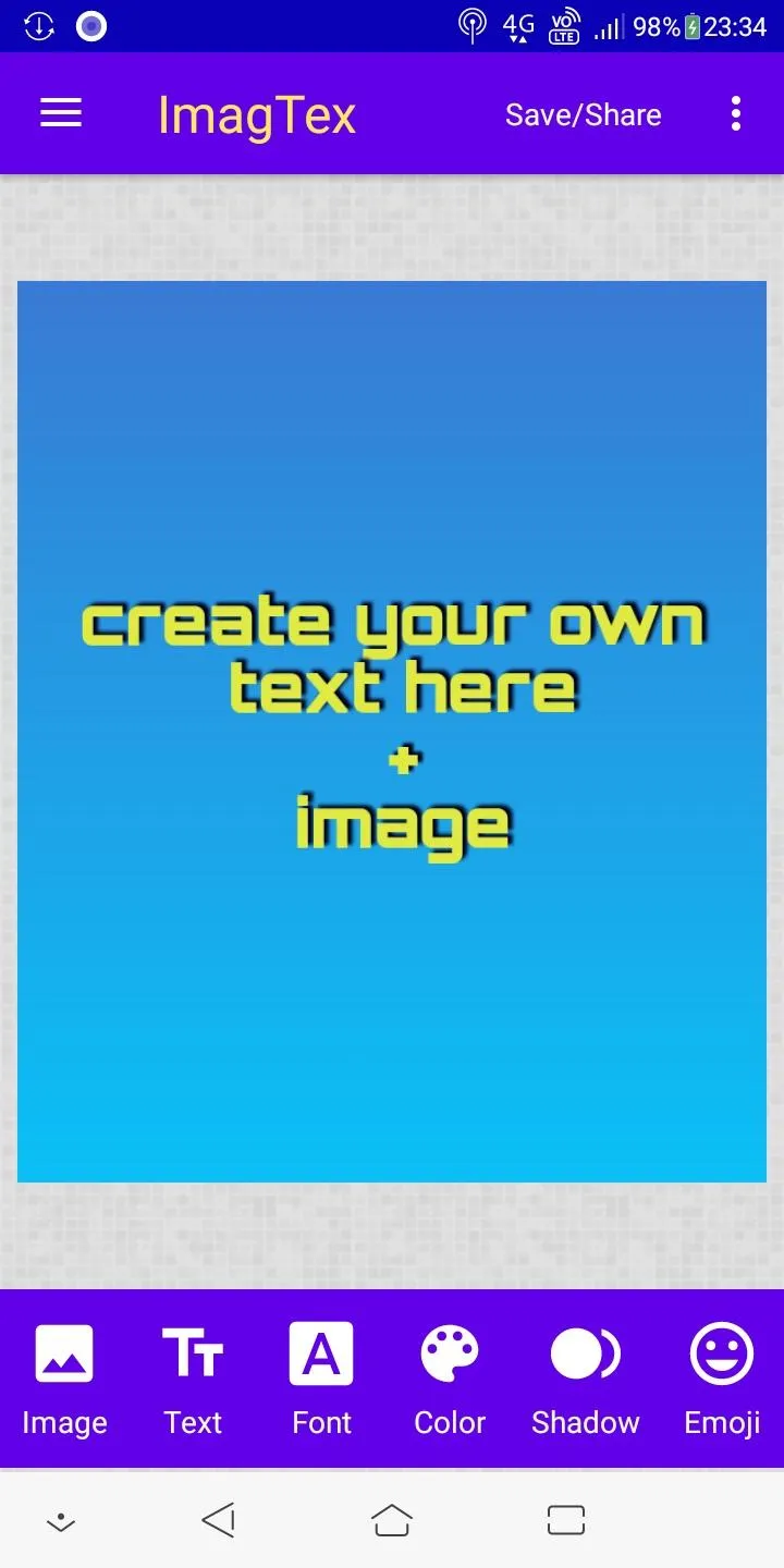 ImagTex - Text On Photos | Indus Appstore | Screenshot