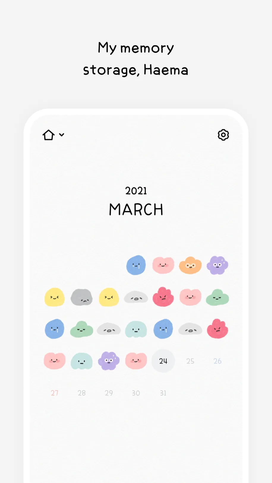 Haema Diary: My memory storage | Indus Appstore | Screenshot